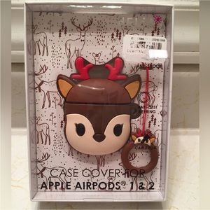 NEW- dELIA*S Apple AirPod Reindeer Case Cover